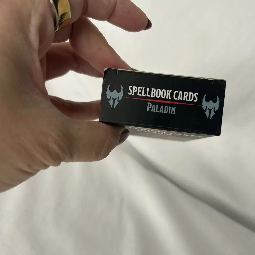 Dungeons and Dragons Spellbook Cards Paladin Deck 2017 Edition D&D Complete